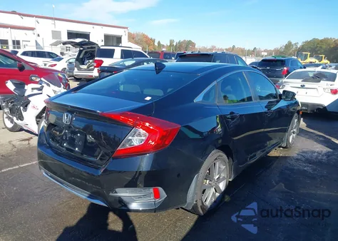 2019 Honda Civic Ex from USA, damaged, VIN JHMFC1F35KX010136
